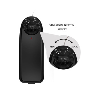 Телесный вибратор-реалистик с присоской и пультом управления - 19,5 см.