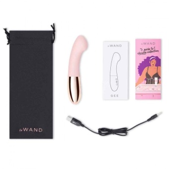 Вибратор для зоны G Le Wand Gee розовое золото