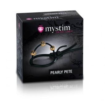 Кольцо на головку Mystim Pearly Pete с шариками