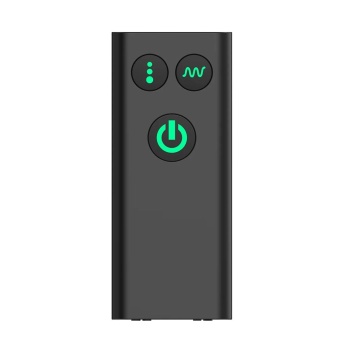 Анальная вибропробка с пультом Nexus Beat черная