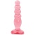 Анальный стимулятор елочка Crystal Jellies Anal Delight розовая - 14 см