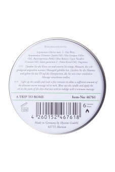 Массажная свеча Mystim Petits Joujoux Rome Грейпфрут и бергамот 43 гр