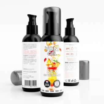 Лубрикант для орального секса SGAN со вкусом коктейля «Секс на пляже» - 100 мл.