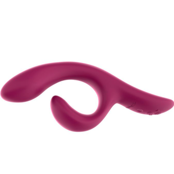 Вибратор для стимуляции точки G и клитора We-Vibe Nova 2 бордовый