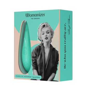 Бесконтактный клиторальный стимулятор Womanizer Classic 2 Marilyn Monroe мятный