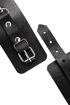 Однослойные наручники Pecado BDSM черные