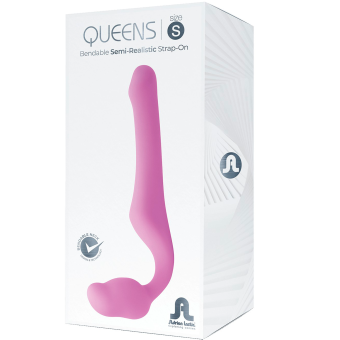 Безремневой страпон Adrien Lastic Queens S розовый