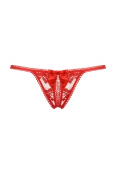 Трусики с бантиком и разрезом