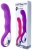 Фиолетовый вибратор для массажа точки G - 20 см.