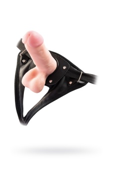 Реалистичный страпон с трусиками RealStick Strap-On Hunter 14,5 см