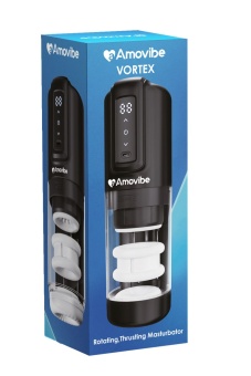 Мужской мастурбатор с ротацией Amovibe Vortex