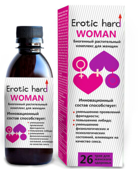 Концентрат биогенный Erotichard, для женщин, повышение либидо, 250 мл