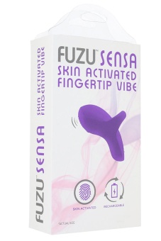 Мини-вибратор на палец Fuzu Sensa Skin Activated Vibe лиловый