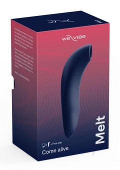 Вакуумный стимулятор для пар We-Vibe Melt синий