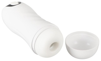 Белый мастурбатор Masturbator with 2 functions
