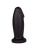 Чёрный анальный плаг фаллической формы - 13,7 см. Чёрный анальный плаг фаллической формы - 13,7 см.