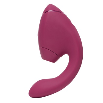Вибратор с вакуумно-волновой стимуляцией клитора Womanizer Next Duo розовый