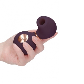 Клиторальный стимулятор с вибрацией Irresistible Invincible фиолетовый