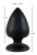Анальная пробка Black Velvet Extra XL большая