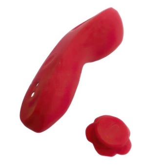 Вибратор Magic Motion Funtown Caleo для ношения в трусиках красный