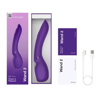 Массажёр We-Vibe Wand 2 фиолетовый