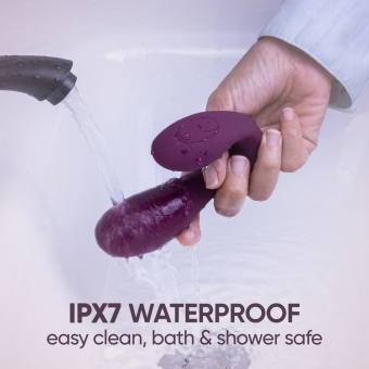 Вибратор с пультом Selove DuoFlex фиолетовый