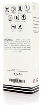 Красный изогнутый вибратор для массажа точки G - 23 см.