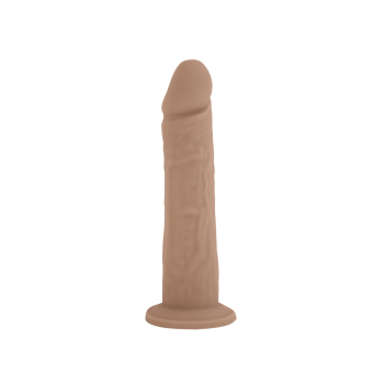 Фаллоимитатор на присоске совместимый с мужским торсом Apollo Silexd Model 2 20 см телесный