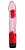 Розовый реалистичный вибратор 9 Inch Realistic Vibe - 23 см.