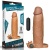 Коричневая насадка на пенис Add 3 Pleasure X Tender Vibrating Penis Sleeve с вибропулей - 20 см. Коричневая насадка на пенис Add 3 Pleasure X Tender Vibrating Penis Sleeve с вибропулей - 20 см.