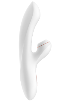 Вибратор с вакуумной стимуляцией клитора Satisfyer Pro G-Spot Rabbit - 22 см