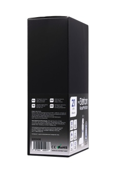 Телесный реалистичный вибратор-пульсатор - 21 см.