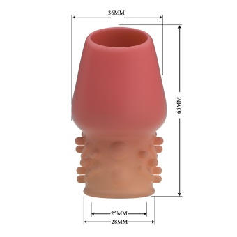 Реалистичная насадка на пенис Matias