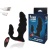 Анальный вибростимулятор с пультом ДУ черный