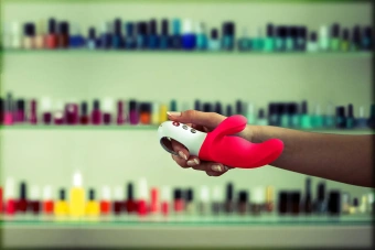 Вибратор со стимулятором клитора Fun Factory MISS Bi розовый