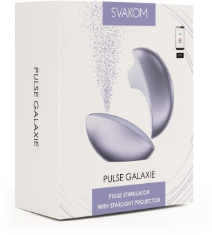 Вакуумный стимулятор Svakom Pulse Galaxie с приложением сиреневый